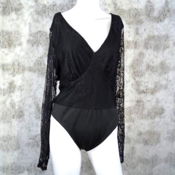Shein Black Bodysuit Women's Size 4XL - Picture 1 of 9